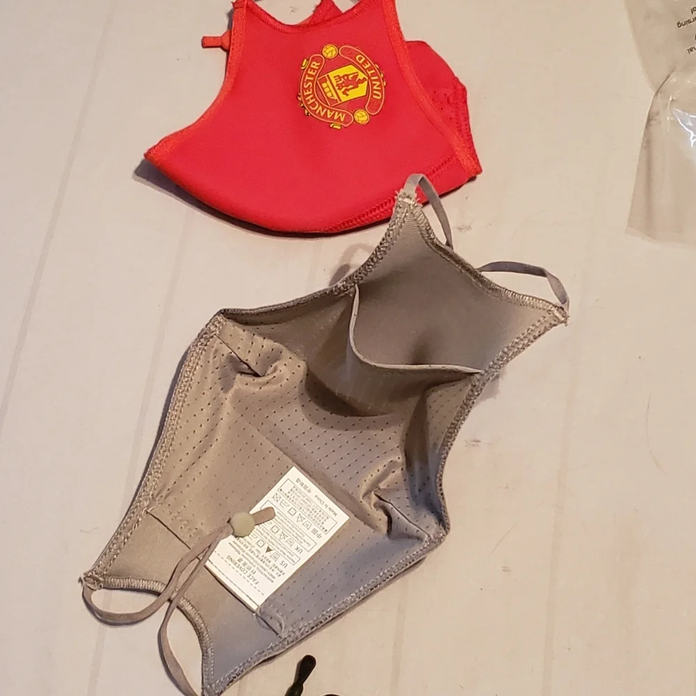 Manchester United Face Masks Pack (Set of 3) RARE